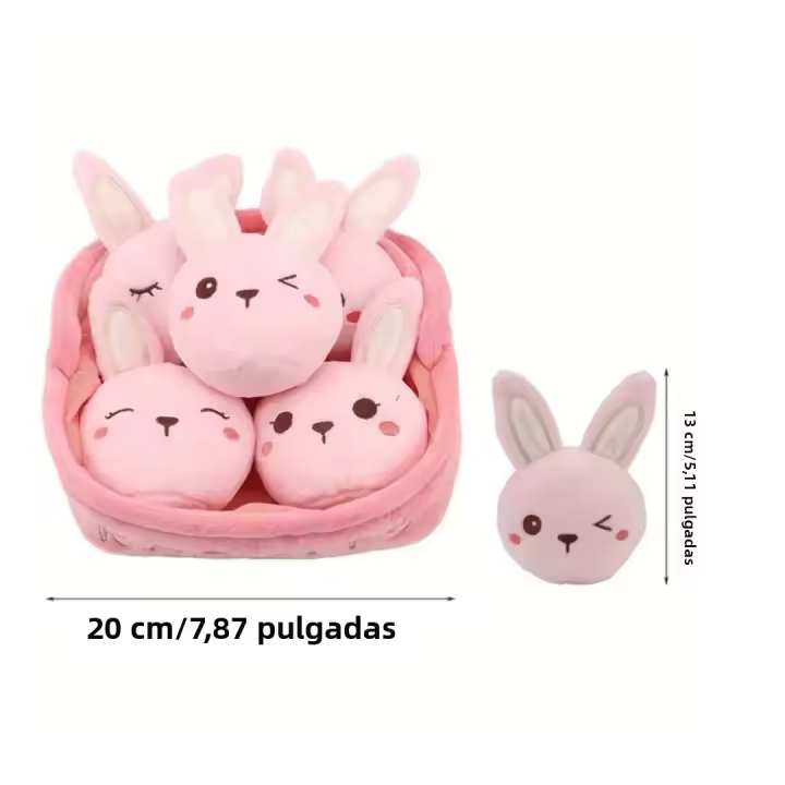 Muñeca De Peluche 20cm Con Gatos Pato Fresas Capibara Dinosaurio Salamandra Conejo Zanahoria Regalo De Cumpleaños Para Todas Las Edades - 1