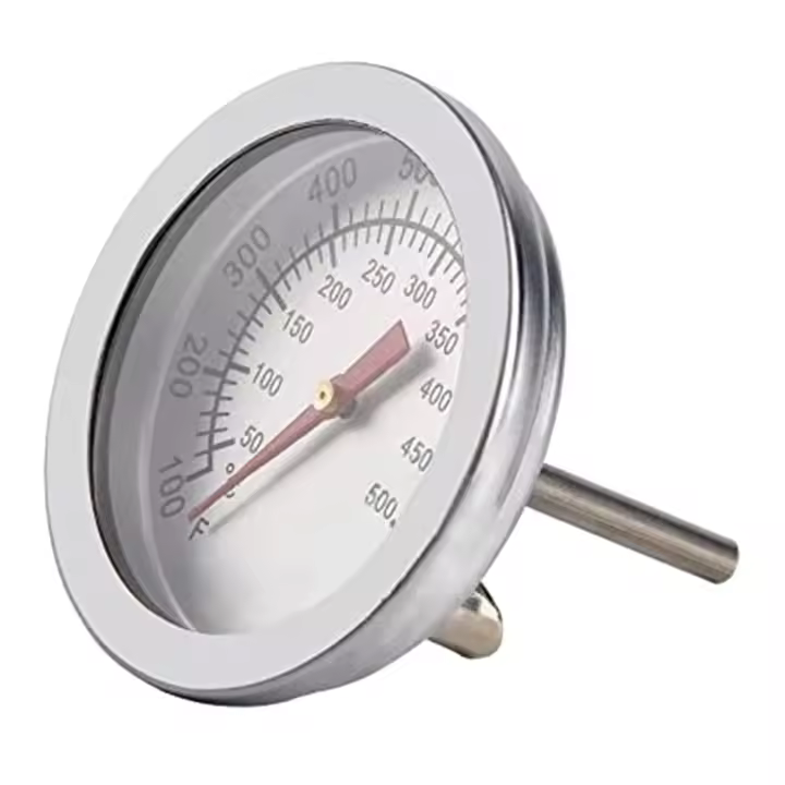 Termómetro De Horno De Acero Inoxidable Para Cocina Barbacoa BBQ Medidor De Alimentos Pan Hornear Horno Microondas Medición 50-500℃ - 1