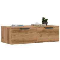 vidaXL Armario de pared madera de ingeniería roble artisan 68x30x20 cm - details 0