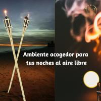 Antorchas Jardín en Bambú 120 CM - Generica - details 1