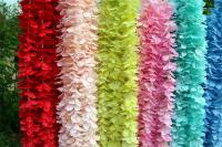 1PCS Cadena De Algodón Artificial De Esteras Hydrangea Para Decoración De Boda Y Fiestas En Casa Colores Variados - details 3