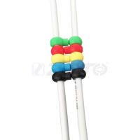 ZTTO 10pcs Cable De Frenado Y Cambio Para Bicicleta MTB Y Carretera Anillas Rotativas C-Clavos Piezas De Montaña - details 1