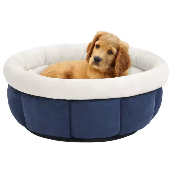 Algodón para Perro reversible y lavable gris y Negro 65x50x20 cm - 1