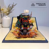 Bloques De Construcción De Tren Mágico Para Niños Modelo De Mundo De Brujo Creativo Y Educativo Con 889 Piezas Regalo Ideal Para Jóvenes Y Adultos - details 1