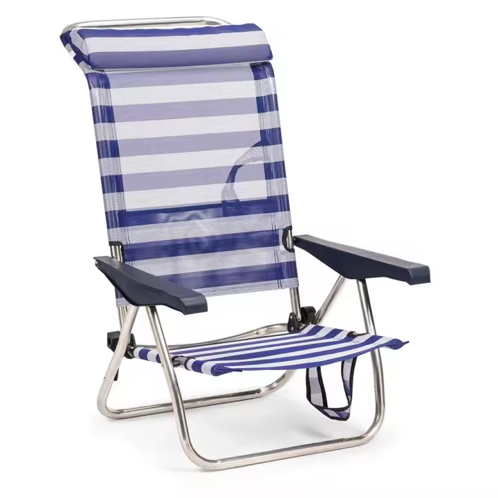 Solenny Silla Plegable Baja 4 Posiciones 83x77x60 Cm - 1