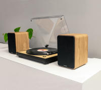 Thomson WS602DUO Altavoces Juego de 2 altavoces con caja de madera - 100W - Bluetooth 5.0 - 2 salidas RCA - Madera clara - details 2