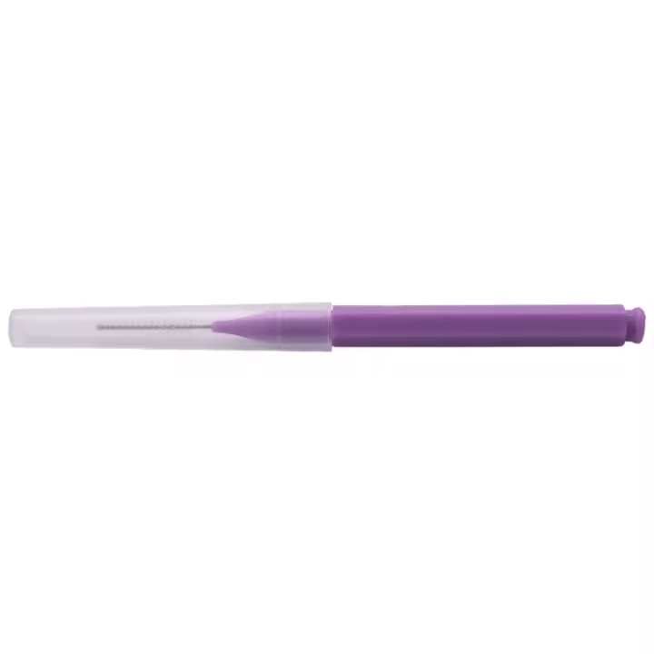8 unids/set hilo Dental cepillo Interdental suave palillo de dientes saludable para la limpieza de los dientes cuidado bucal púrpura - 1