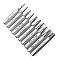 Juego De 10 Piezas De Bits CR-V T3 T4 T5 T6 T7 T8 T9 T10 T15 T20 Herramienta De Reparación Móvil Material De Acero Cromo Vanadio Multifuncional - details 2