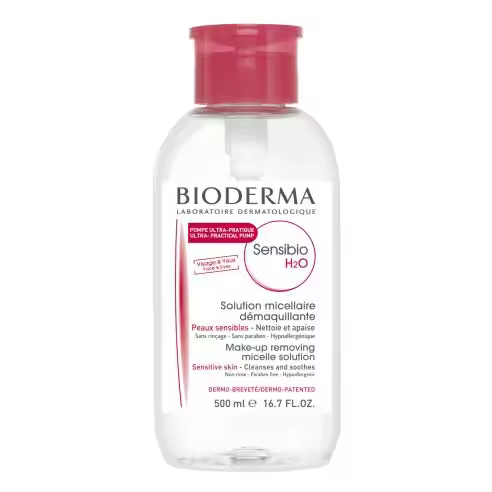 BIODERMA SOLUCION MICELAR FRASCO 500 ML CON BOMBA DOSIFICADORA - 1
