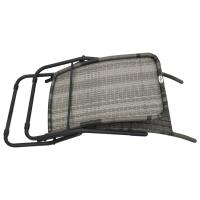 vidaXL Tumbona plegable de ratán sintético Sillas de Exterior Ideal para jardín, playa, piscina, terraza Tumbona Piscina Tumbonas Playa Tumbonas Jardín Exterior - details 3
