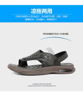 Sandalias De Flip-flop Para Hombre Verano Outdoor Casual Zapatillas Doble Propósito Antideslizantes Impermeables Suela Suave Cómodas Transpirables Zapatos De Playa - details 5