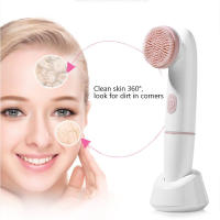Nueva recomendación de producto: cepillo eléctrico para lavado facial de cerdas suaves para el hogar, limpiador de poros multifunción, resistente al agua, instrumento de limpieza con carga - details 7