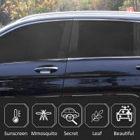2Pcs Cortina De Ventana Para Coche Protección Solar Y Privacidad Tela Transpirable Para Lado Delantero Y Trasero - details 5