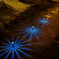 10PCS Lámparas Solares Para Jardín Impermeables Iluminación Inteligente LED Para Camping Al Aire Libre Decoración De Parque Y Calle - details 6