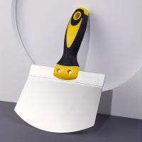 Herramienta De Plástico Para Drywall Arc-Shape Shovel Putty Knife Scraper Herramienta Curva Para Finishing De Tlaxta Y Gesso - details 1