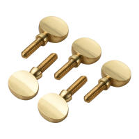 5pcs Tornillos Para Ajustar El Cuello De Fagot De Latón Partes De Repuesto De Cobre Accesorios Para Instrumentos Musicales - details 4