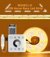 Tira De LED COB Flujo De Agua 24V WS2811 Con Panel Táctil RF Controlador Secuencial De Carrera De Caballos 10M 20M Set Para Sala De Estar - details 1