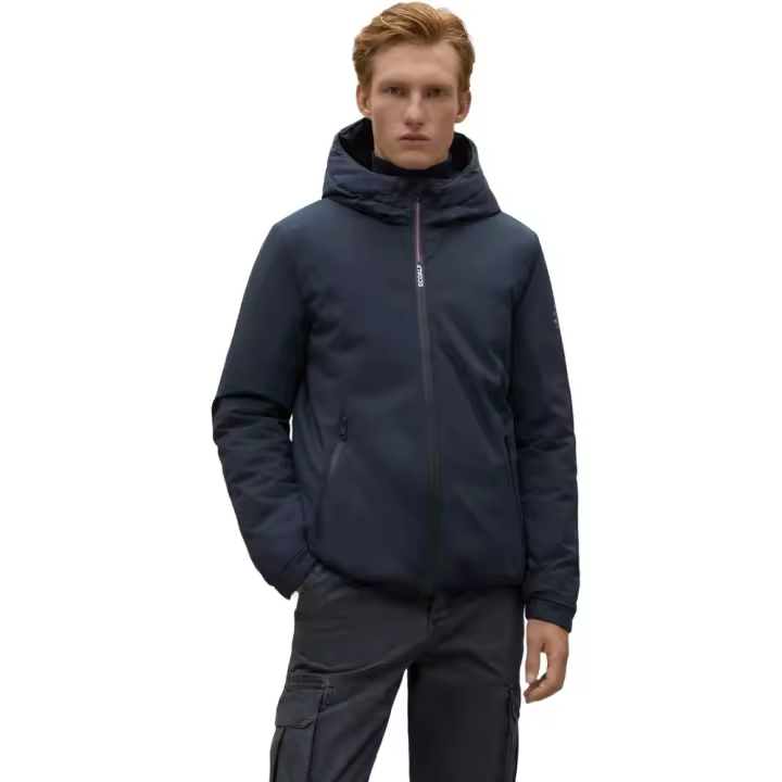Cazadora Azul Ecoalf Cartes Jacket Deep Navy - 1