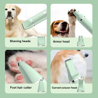 Recortadora De Pelo Para Perros Y Gatos Set Profesional De Peluquería Para Mascotas Recortador De Uñas 4 En 1 Inalámbrico Recargable Con Carga Rápida Herramienta De Peluquería Para Mascotas - details 5