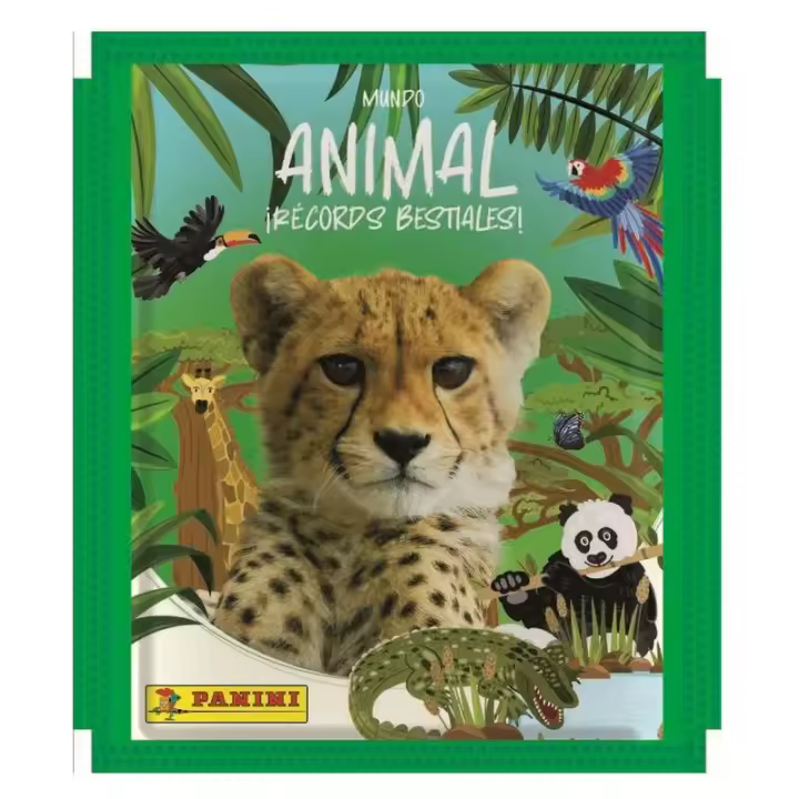 Sobre de Cromos Adhesivos Mundo Animal Panini 05059 - 1