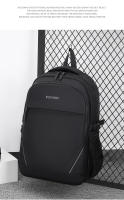 Mochila Unisex Casual De Gran Capacidad Impermeable Con Capa De Computadora Para Viajes Al Aire Libre Materiales Oxford Y Poliéster - details 22