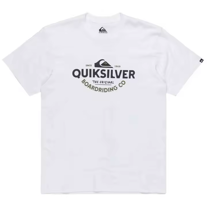 Camisetas De Manga Corta Quiksilver para Hombre en color Blanco - 1