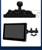 Pantalla Táctil Portátil Para Motocicleta 7 Pulgadas Con Navegación GPS IPX7 Impermeable Soporte Wireless Carplay Y Android Auto - details 43