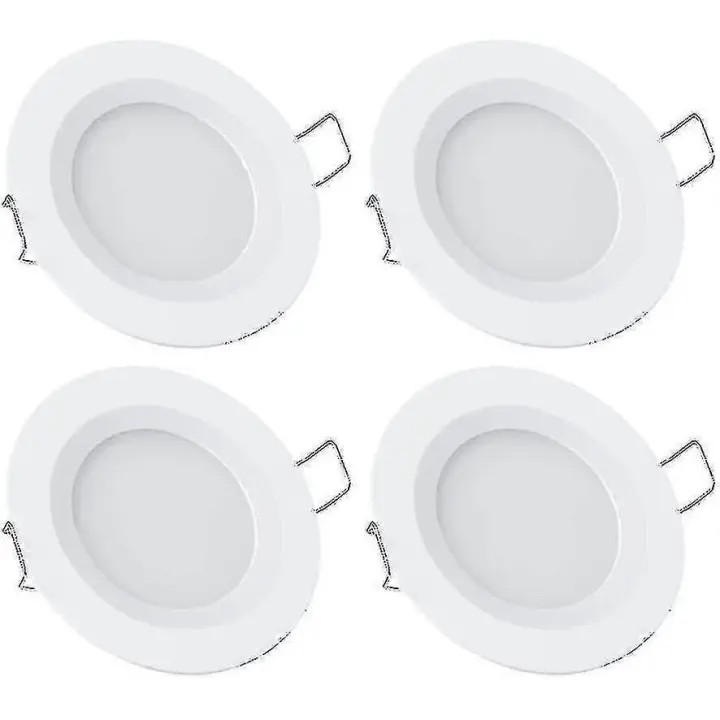El Barco 12V 4 X de Motorhome llevó Las Luces de techo ahuecadas, 3W 3200K Dimmable Aluminio llenado Downlights p20241126582 - 1