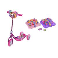 Pack de Patinete infantil 3 Ruedas Skye  (2277) y Juego Adivina Quién de Shimmer and Shine(6170) +2Años - details 0