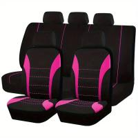Funda De Asiento Universal Para Coche Poliéster Protección Para Asientos Delanteros Y Traseros Seguro Para Camión Van SUV Accesorio De Protección Para Asientos - details 16