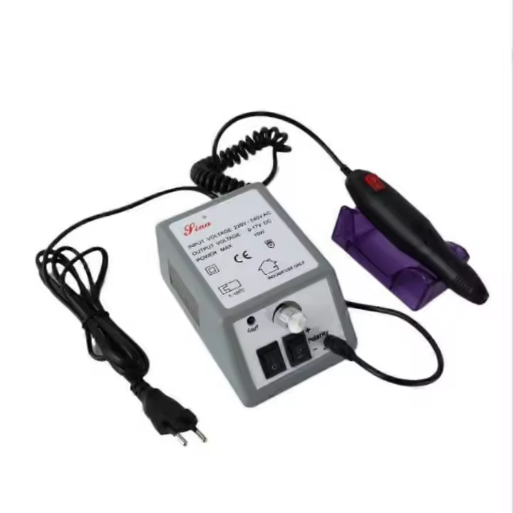 Electric Nail Drill Milling Machine for Manicure Pedicure Files Tools Kit Nail Polisher Grinding Glazing Machineies. - 1