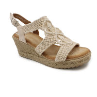 Calzados Soraia - Sandalia Mujer - Pala de Yute - Plataforma - Hebilla - details 2