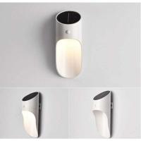 Luz de pared solar creativa Luz solar LED para Exterior Impermeable Cuerpo humano Inducción Blanco Aplique de pared - details 1