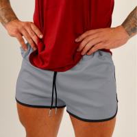 Shorts De Fitness Para Hombre Verano Playa Correr Entrenamiento Pantalones Cortos Casual Oversize Secado Rápido Malla Transpirable Sports Shorts - details 11