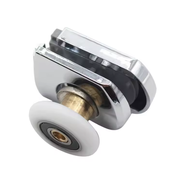 Rodillos De Puerta De Baño 2024 Pulleyes Para Vidrio Y Aluminio Ruedas De Deslizamiento Accesorios De Puertas De Ducha Y Estudio - 1
