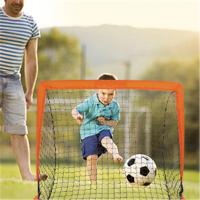 Juego De 2 Redes De Fútbol Para Niños Puerta De Fútbol Portátil Pop up Para Juegos Al Aire Libre Y Interior Práctica De Fútbol En El Jardín - details 15