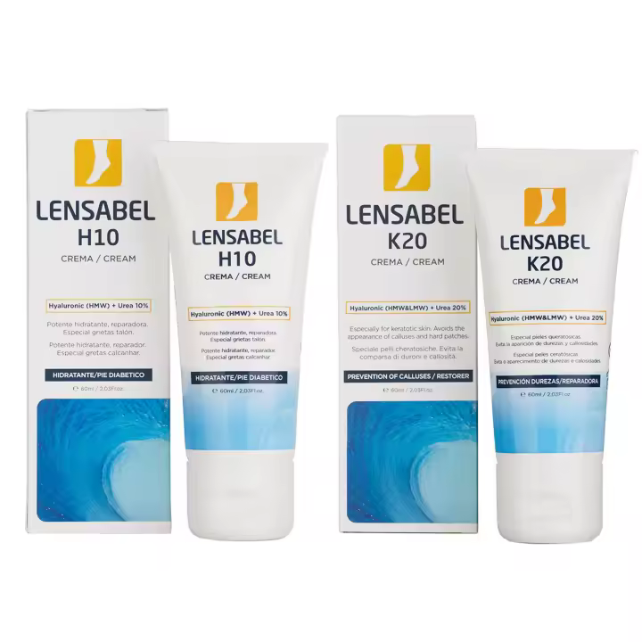 KIT HIDRATACION (LENSABEL H10 CREMA 75ML + LENSABEL K20 CREMA 75ML) - 1