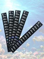 Termómetro Adhesivo Para Acuario 5/10 Piezas Discos De Temperatura Dual Escala Herramientas De Medición Para Tanque De Peces - details 0