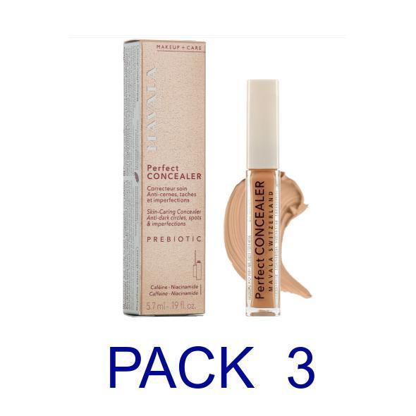 Mavala pack 3 perfect concealer medium facial corrector 5.7 ml — oferta en Miravia
