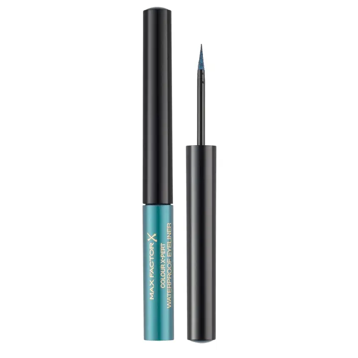 MAX FACTOR COLOUR X-PERT WATERPROOF EYELINER 04 METALLIC TURQUESA - 1