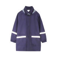 Chaqueta Impermeable Para Niños Con Gorro Y Bolsillo Para Actividades Al Aire Libre En Primavera Y Otoño Color Sólido - details 1