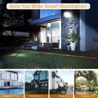 Lámpara De Pared Solar Con Sensor De Movimiento Y Control Remoto 118LED Para Jardín Y Calle Decoración Exterior Emergencia - details 9
