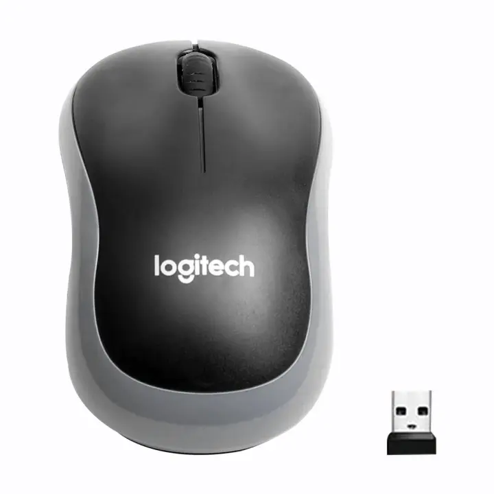 Logitech Ratón Inalámbrico M185 | Conexión 2.4 GHz con Receptor USB | 1000 DPI | 3 Botones | Silencioso | Compatible con PC | Portátil y Videojuegos - 1