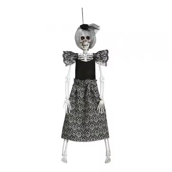 Guirca Colgante de Abuela Esqueleto 45 cm - 1