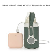 Calentador De Botella Para Bebé Portátil Con 3 Temperaturas Ajustables USB Calentador De Leche Para Viaje En Coche Seguro Y Ecológico Tamaño Medio - details 9