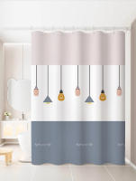 Cortina de Ducha para baño, Mampara de Ducha, juego sin Perforaciones, Cortina a prueba de Moho, Cortina impermeable para Ducha, Cortina para Puerta de Casa, Para Duchas y Baños. - details 3