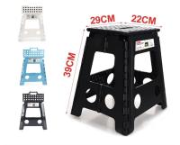 Taburete Plegable de plástico , Taburete Plegable para Cocina, Taburete Plegable Antideslizante para Adultos, Taburete de escalón de plástico [colores se envia aleatorio] - details 0