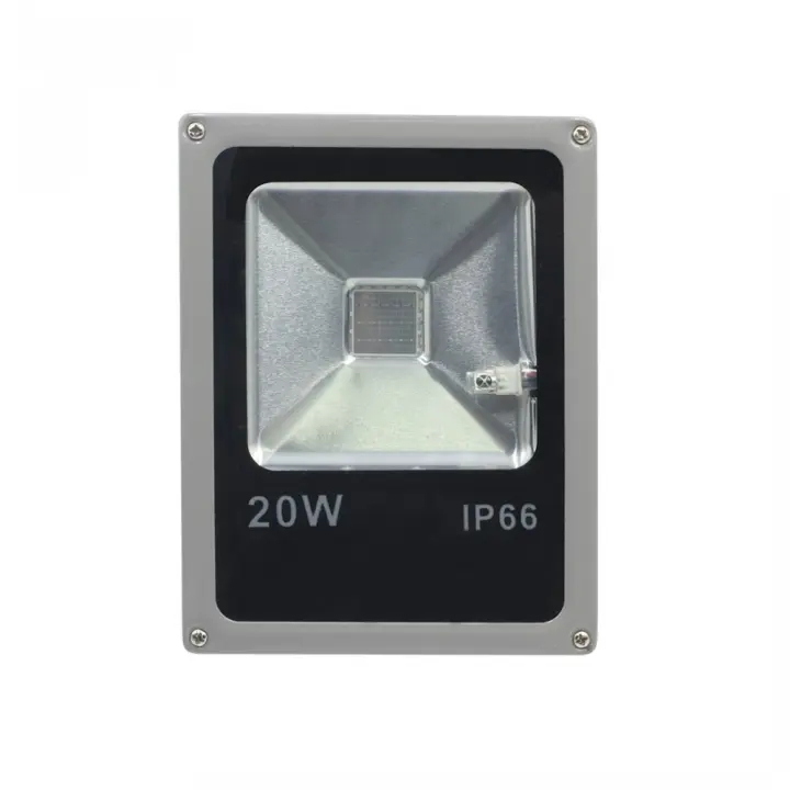 Mediawavestore Foco LED RGB de 20W para Exterior con Protección IP66 y ángulo de 120 Grados - 1