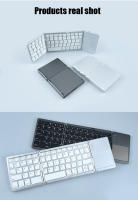 Teclado Inalámbrico Plegable Con Touchpad Bluetooth Para Windows Android IOS Teléfono Mini Teclado Multifuncional Con Botón Estándar De 63 Teclas Para Laptop Y Tablet - details 8