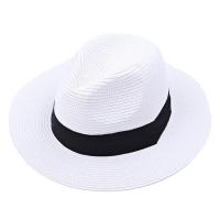 Sombrero De Paja Panamá Para Hombre Y Mujer Sombrero Británico Plegable Protección Solar Para La Playa Estación De Verano - details 7
